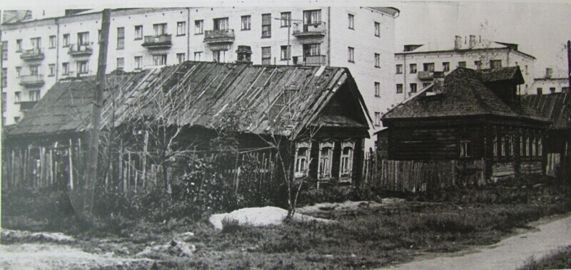 Деревянные бараки Торбеихи, ныне проспект Ильича