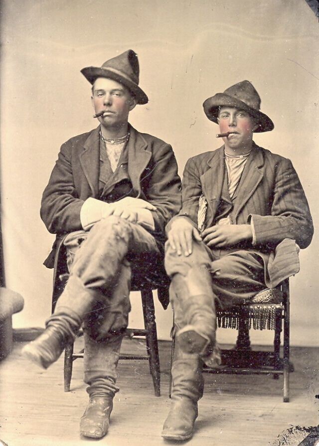 Как выглядели мужские шляпы в середине 19 века