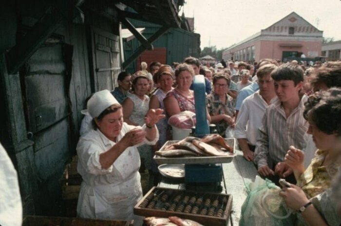 Рынок, Барнаул, 1974