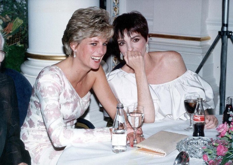 Принцесса Диана и Лайза Минелли, 1991 год