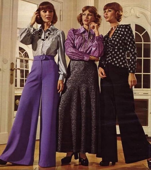 Мода и стиль 70-х годов
