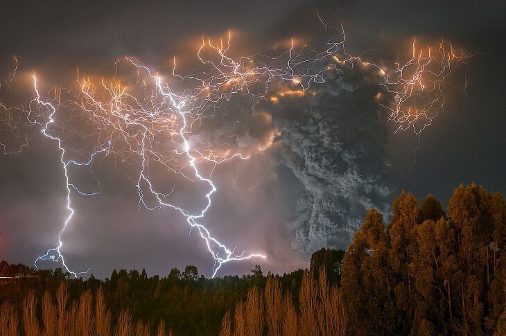 Буря в Чили. (Фото Francisco Negroni):