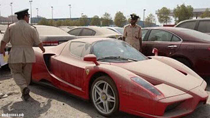 Брошенные автомобили класса «люкс» становятся в Дубае настоящей проблемой