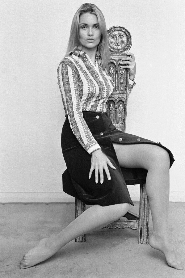 Ноябрь 1970 года. Британская актриса Александра Бастедо.