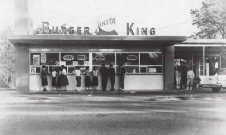 3. Первый Burger-King в Джексонвилле, штат Флорида, 1953 год