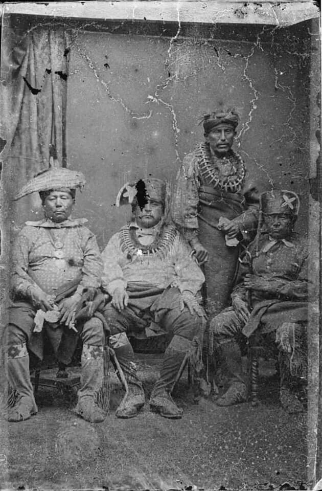 Вожди индейских племен, 1891