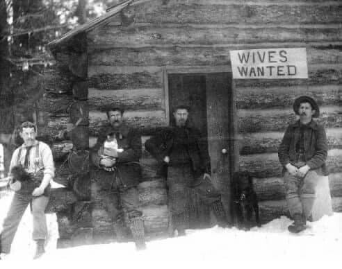 Дровосеки в Монтане,  1901
