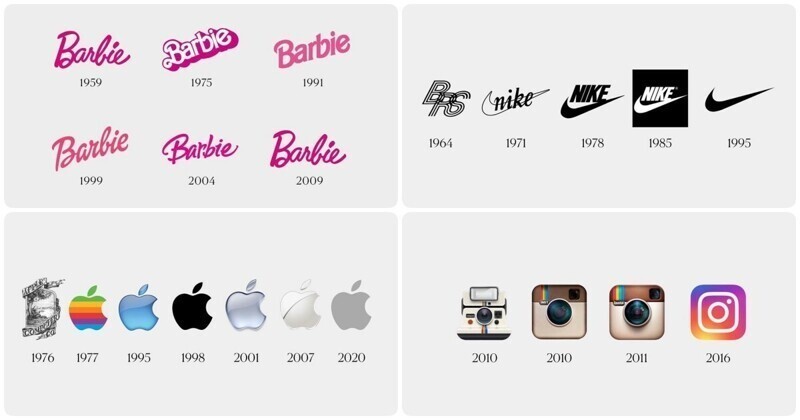 Было и стало: эволюция известных брендов и старые логотипы, которые не все вспомнят