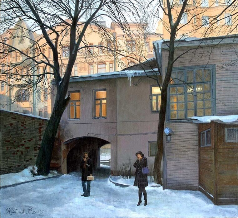 Душевные теплые картины художника Филиппа Кубарева