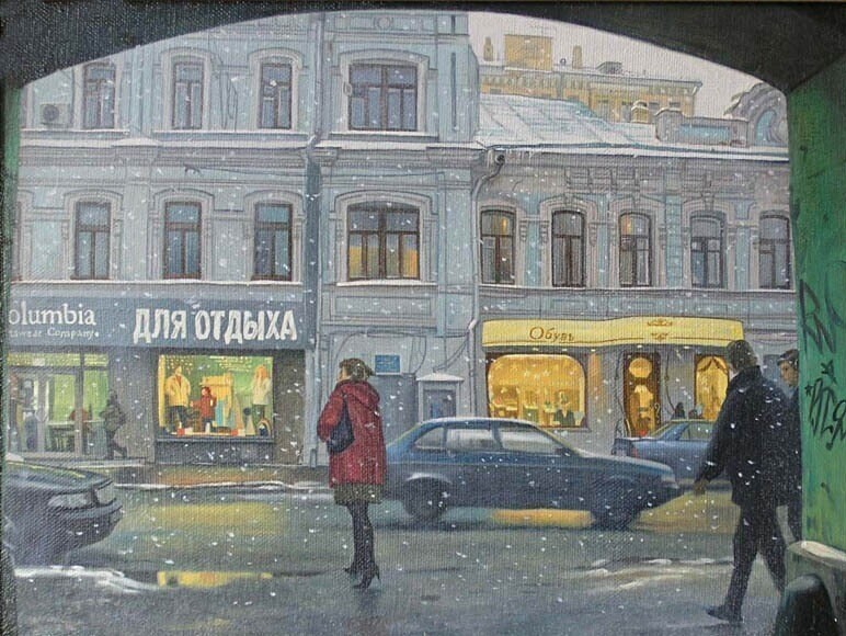 Душевные теплые картины художника Филиппа Кубарева
