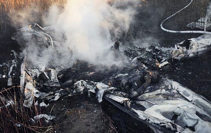 Телеведущий НТВ разбился в авиакатастрофе под Москвой: видео