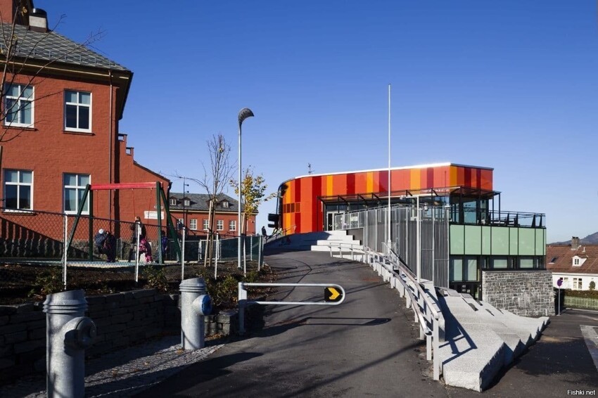 Новая школа Кронборг в Бергене