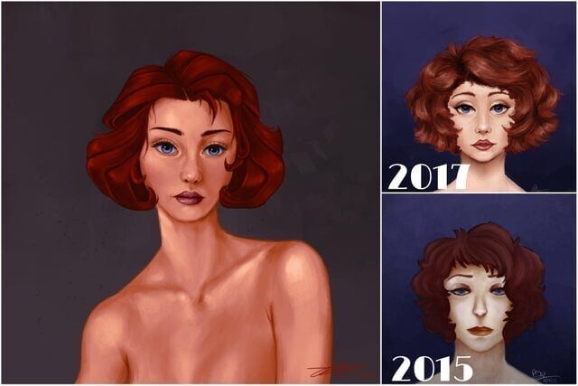 «Рыжая девушка 2015, 2017 и 2020 годов»