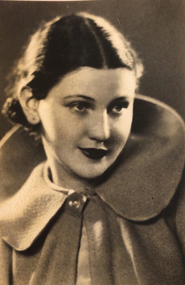 "Моя прабабушка в 20 лет (Чили, 1934 г.)"