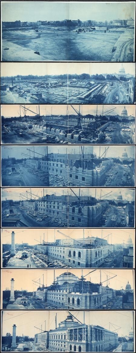 Строительство здания Библиотеки Конгресса (июль 1888 — май 1894)