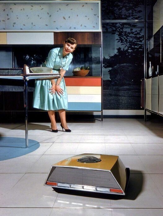 Робот-уборщик. 1959 год