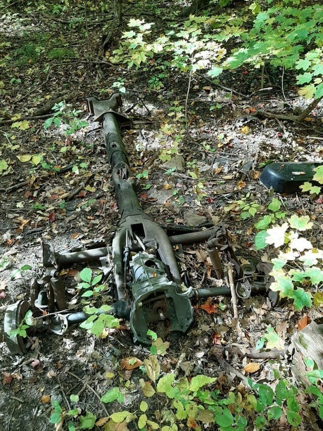 12. «Штука с колёсами, которую я нашёл в лесу»