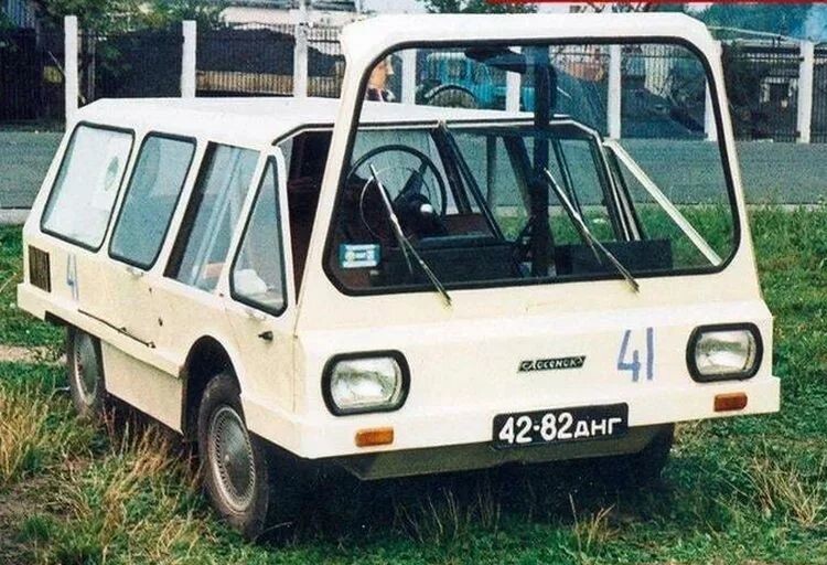 Уникальная самоделка советской эпохи: микроавтобус "Лосёнок" из Днепропетровска