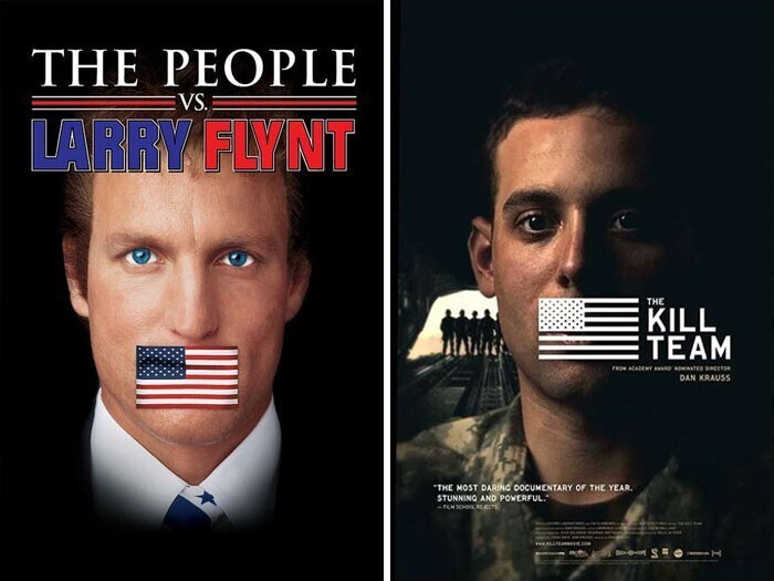 "Народ против Ларри Флинта" (1996) - "Убийственная команда" (2013)