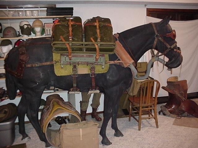 Наиболее удачным считался вариант седла BAR/Phillips Pack Saddle