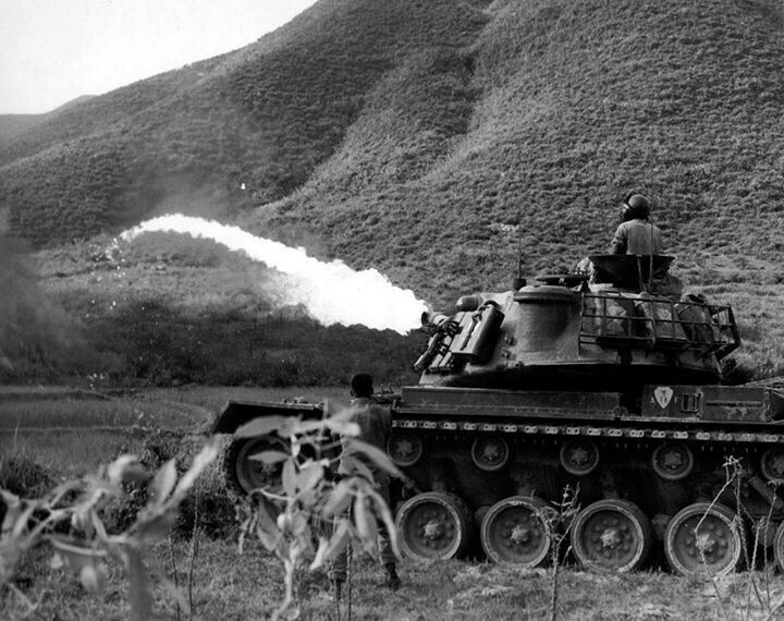 Танк M67 во Вьетнаме
