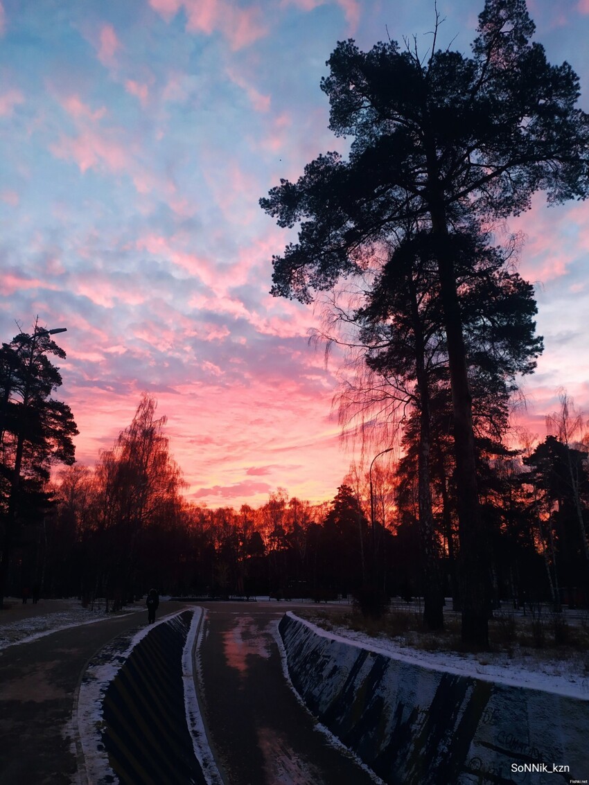 Переход из ночи в день