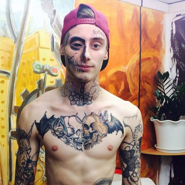 Никита Лесной - парнишка из Красногорска с необычным тату