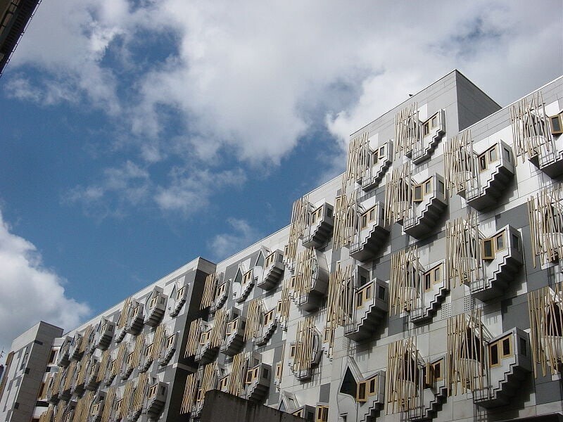 8. MSP building, Эдинбург, Шотландия