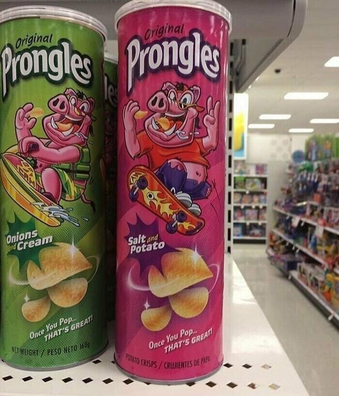 Prongles - это как Pringles, только для свиней