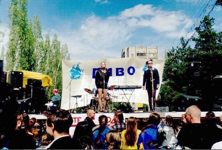 III фестиваль пива-1999 в парке Советского района, Воронеж