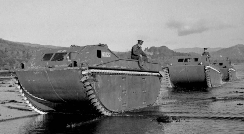 Десантная амфибия "Аллигатор" США, 1940-е