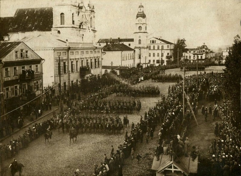 Парад войск Речи Посполитой, 1919 год, Минск