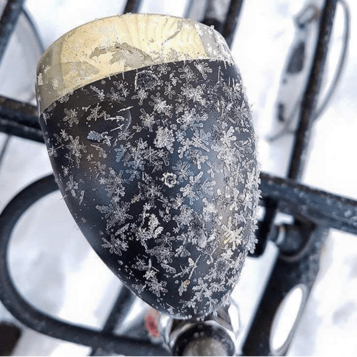 8. Снежинки на велосипеде, Швеция
