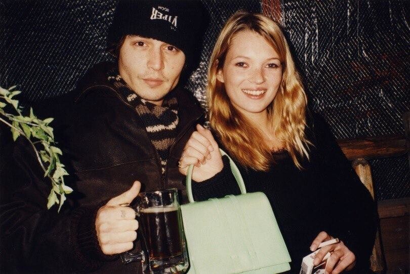 Джонни Депп и Кейт Мосс, 1996 год