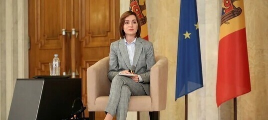 Санду назвала «нечестным» долг Молдавии за газ перед Россией