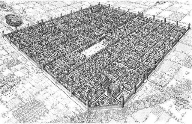 Римский город Августа-Туринорум - современный итальянский Турин