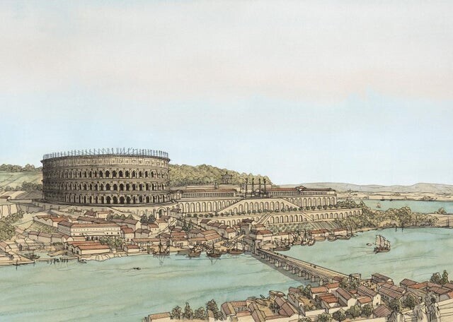 Лион, Франция, 1000 г.н.э.