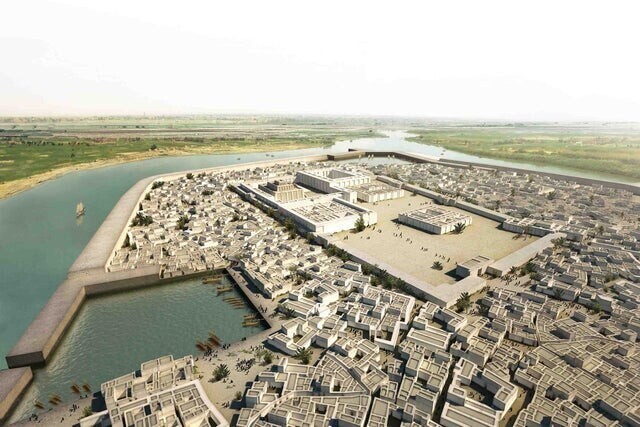 Ур, крупнейший город древности на территории современного Ирака, 2000 г.до н.э.