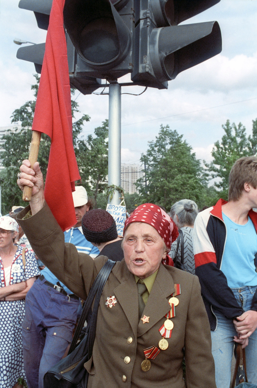 1992. 21 июня. Демонстрация у Останкинского телецентра