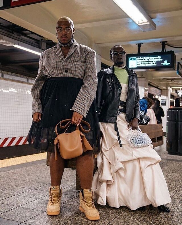 Модники нью-йоркского метро