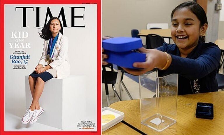 Гитанджали Рао — первый ребёнок, украсивший обложку журнала TIME