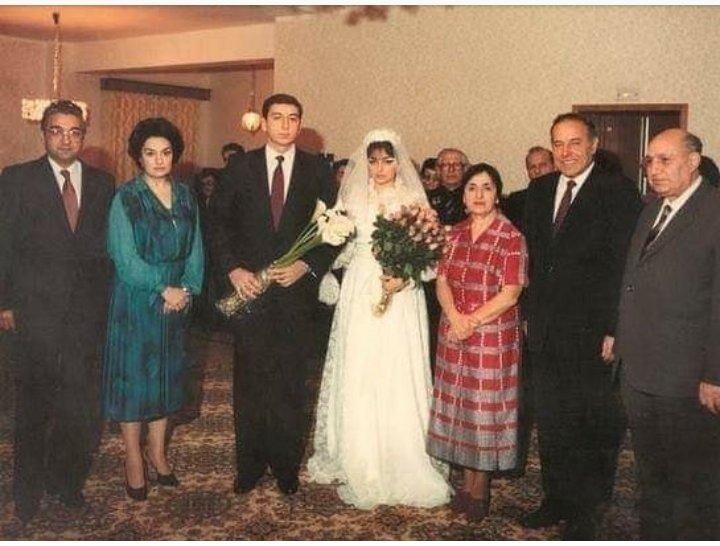 Президент Азербайджана Ильхам Алиев с супругой Мехрибан