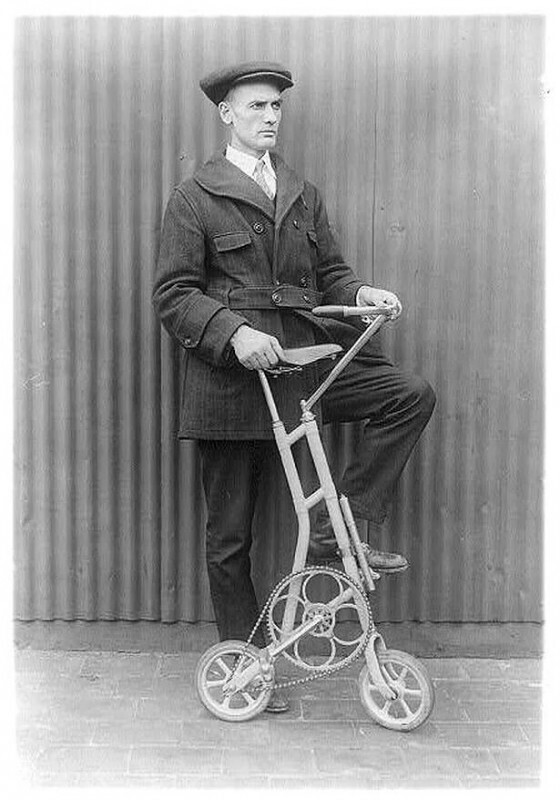 Компактная модель велосипеда. США. 1920-е.