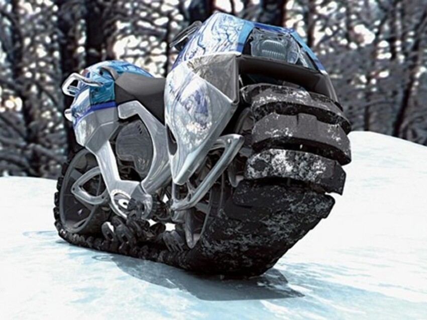Hyanide - мотоцикл и снегоход