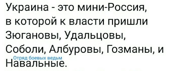 Политические комментарии из инета