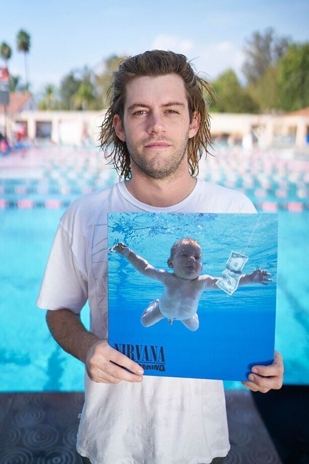 Cпенсер Элден - тот сaмый ребенок с обложки альбома группы Nirvana.