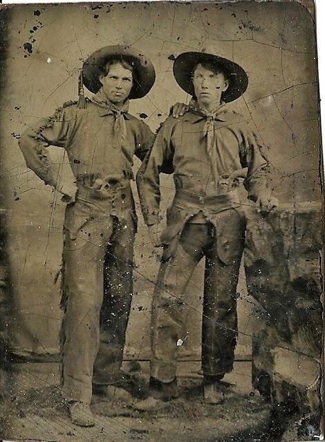 Настоящие ковбои вместе, 1800-е годы