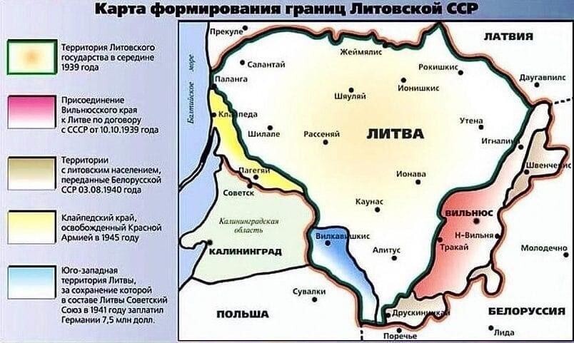 Как Сталин литовцам Вильнюс подарил