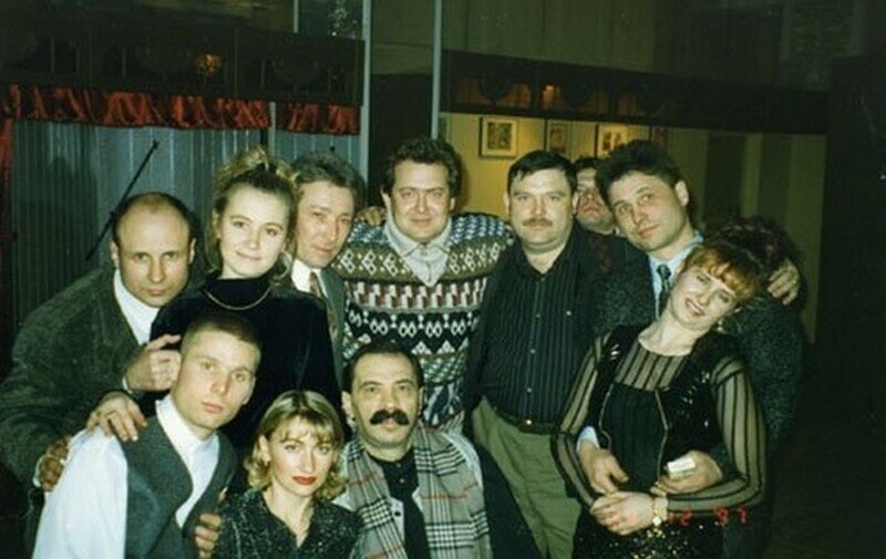 Юрий Стоянов, Илья Олейников и Михаил Круг, 1997 год
