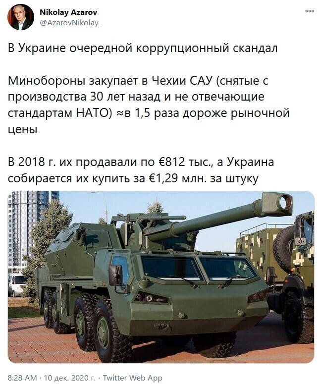 Неплохой откат. Безоткатная артиллерия не требуется.